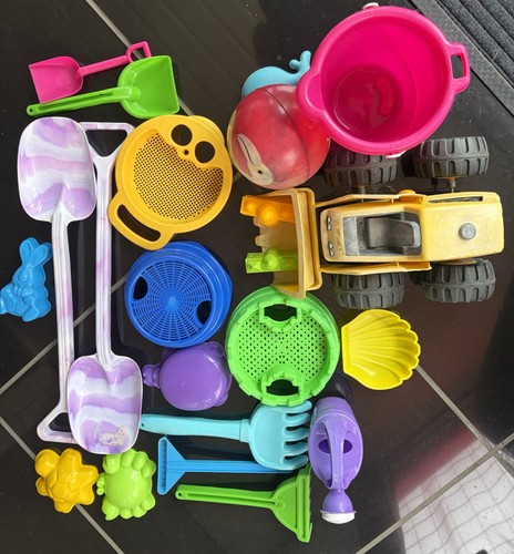 Sand toys spades - sand, toys,