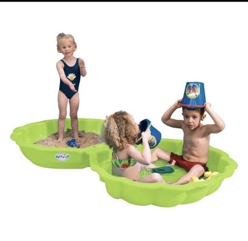 Maxi shell sand - box, green