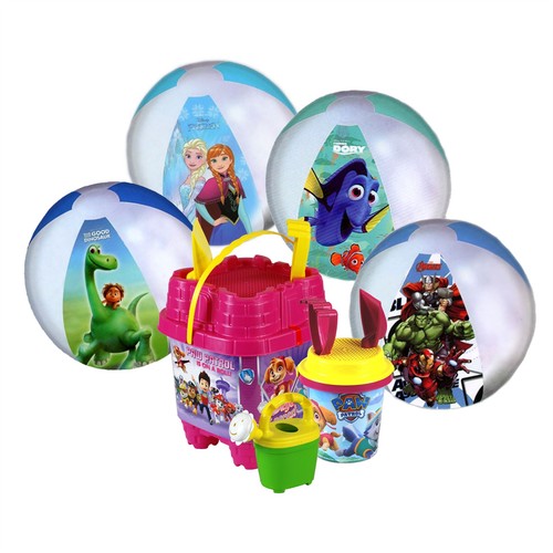 Paw patrol pink blue - pink, bucket