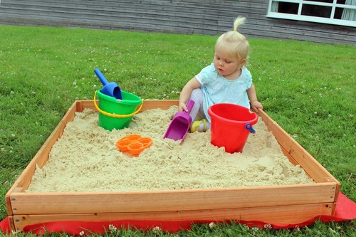 Kids wooden sand - wooden, pit